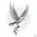 eminem mockingbird tattoo design idea