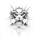 street life tattoo design idea