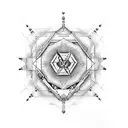 cybersigilism heartagram tattoo design idea