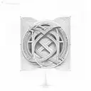 It should be the numbers 1908, underneath each other,  1 9 0 8  With every number there should be something intertwined  tattoo design idea