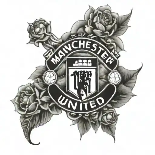 Manchester United tattoo design idea