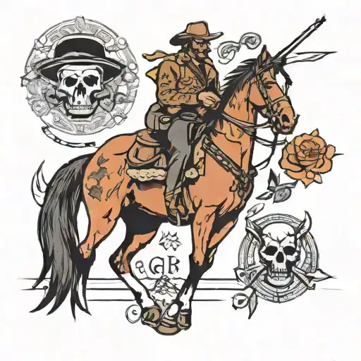 read dead redemption 2 tattoo design idea