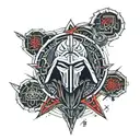 star wars sith code in aurebesh tattoo design idea