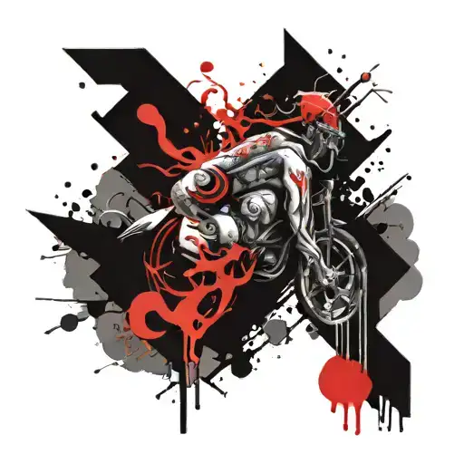 the dark and the wicked  tattoo design idea