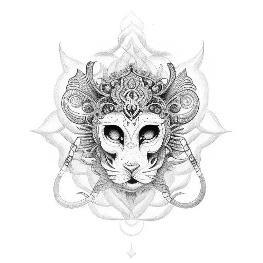 Bali bracelet de bras  tattoo design idea