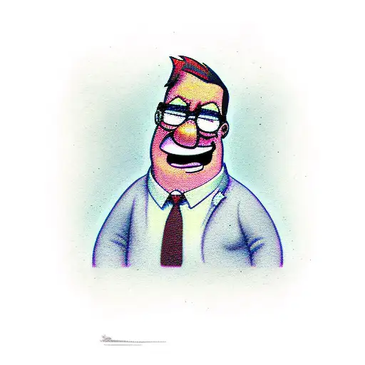 peter griffin tattoo design idea