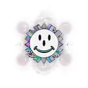 Smiley Face tattoo design idea