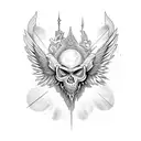 icarus tattoo design idea