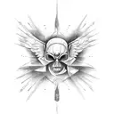 icarus tattoo design idea