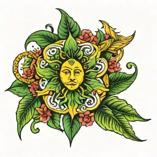 Jamaica tattoo design idea