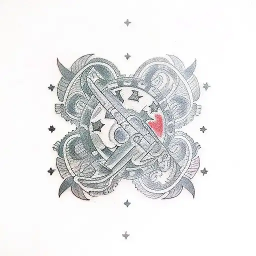 a Philippines culture tattoo that includes the 3 stars from the flag and means friendship and strength arm tattoo tattoo design idea