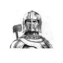 spartan warrior  tattoo design idea