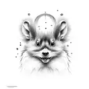 pepe lepew tattoo design idea