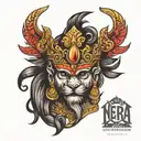 suryaputra karna tattoo design idea