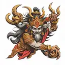 suryaputra karna tattoo design idea