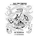 song the neighbourhood - daddy issues  tattoo design idea