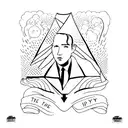 song the neighbourhood - daddy issues  tattoo design idea