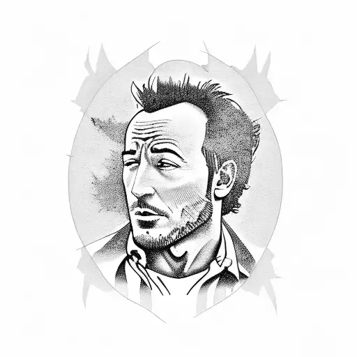 BRUCE SPRINGSTEEN tattoo design idea
