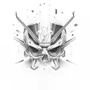 THUNDER ROAD tattoo design idea