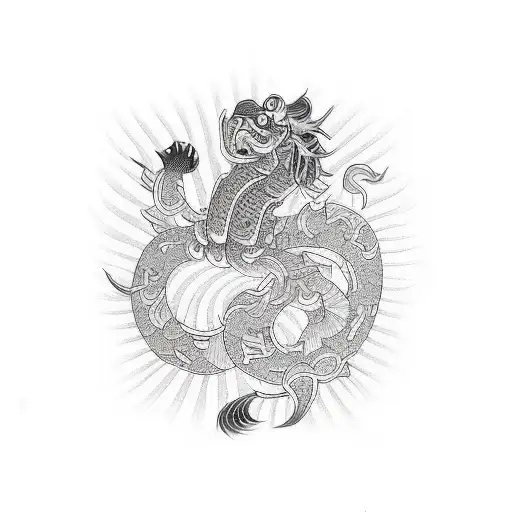 doodle tattoo design idea