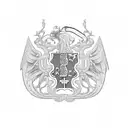 czech coat of arms combined with slovakia one tattoo design idea