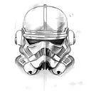 star wars trooper, ships, emblems, lightsabers tattoo design idea