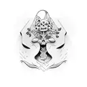 mother dead remember tattoo design idea