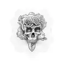 mother dead remember tattoo design idea