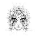 mother dead remember tattoo design idea