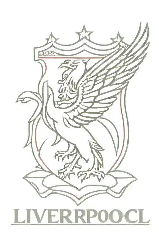 Liverpool fc logo tattoo design idea