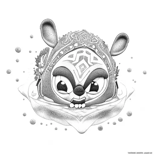 Lilo & stich tattoo design idea