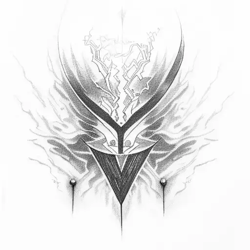 Lightning Bolt tattoo design idea