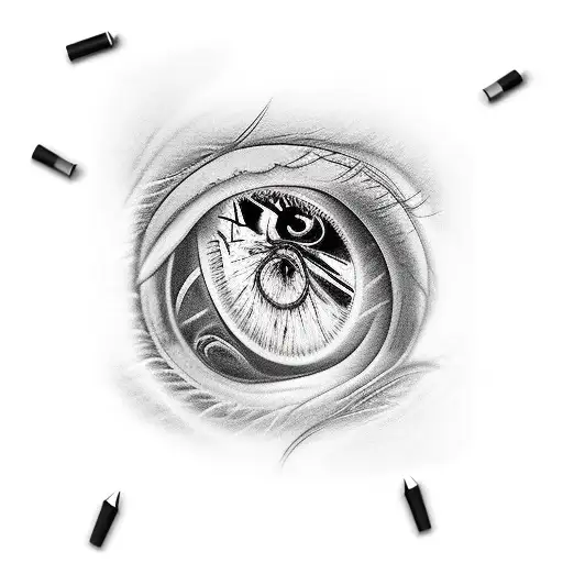 pain created by love tattoo design idea