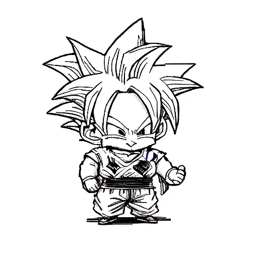 dragon ball tattoo design idea