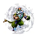 dragon ball tattoo design idea