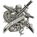Bushido (wording), usmc tattoo design idea