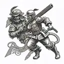 Bushido (wording), usmc tattoo design idea