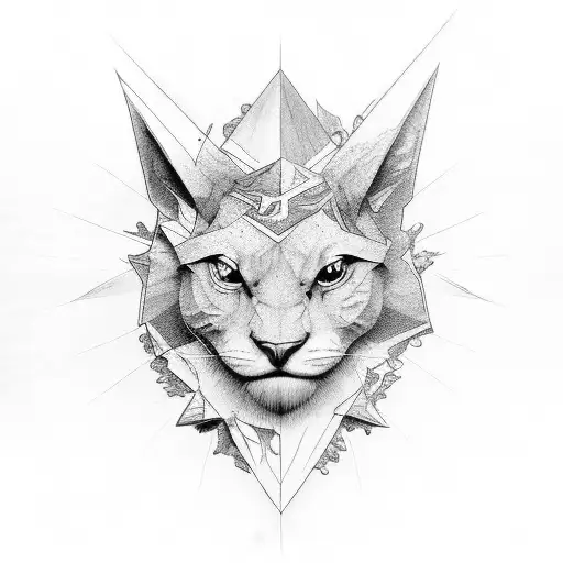 berg wald sonne tattoo design idea