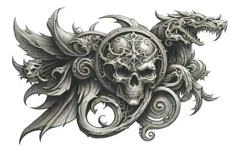 VII-XXI-MMVII III-XI-MMIX V-XVII-MMXI I-II-MMXIV tattoo design idea