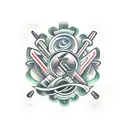 Murphy's law tattoo design idea