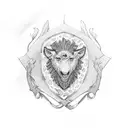 Ireland pride tattoo design idea