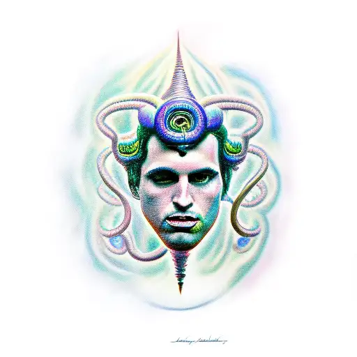 medusa jeff buckley tattoo design idea