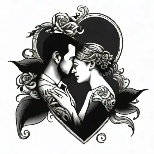 wedding date, birth of a child, wedding anniversary tattoo design idea