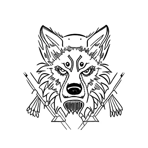 Lobo  tattoo design idea