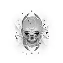 word art tattoo design idea