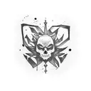 word art tattoo design idea