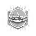 A dotwork design of the Los Angeles Dodgers logo intertwined with Chicano culture symbols tattoo design idea