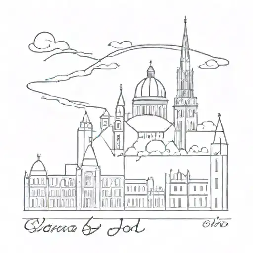 Vienna by Billy Joel tattoo design idea