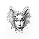 alice in wonderland tattoo design idea