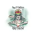 swamp woman tattoo design idea